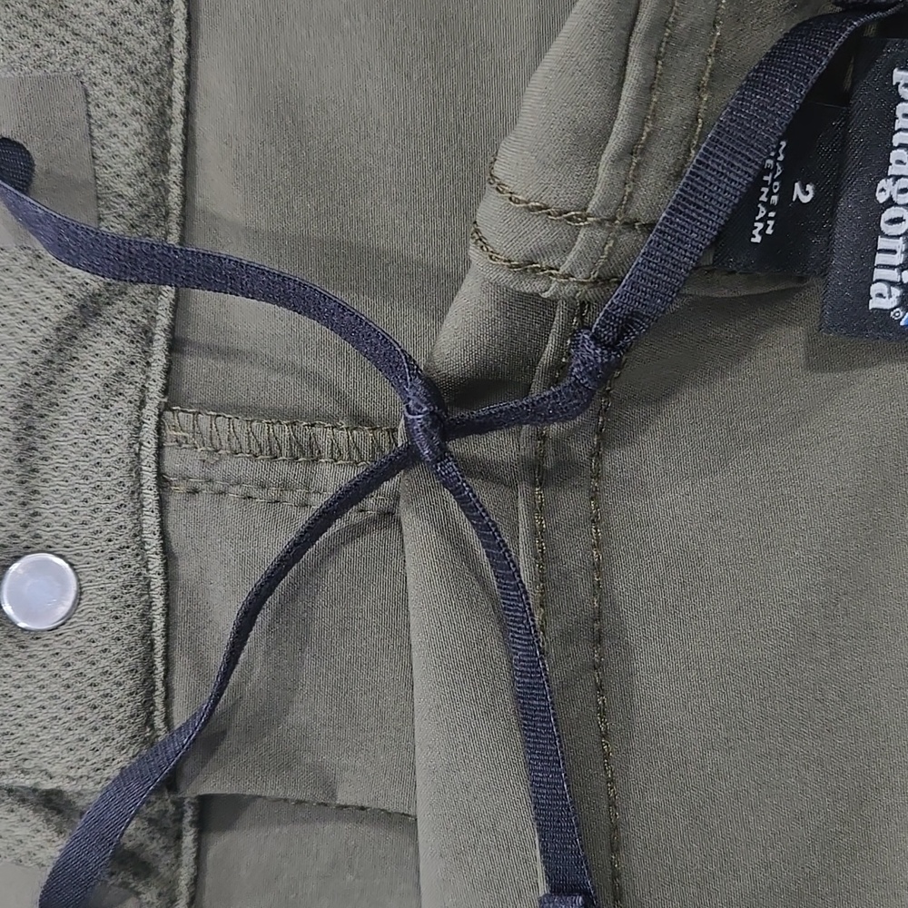 PATAGONIA WOMEN'S SKYLINE TRAVELER PANT PANTS BASIN GREEN SIZE 2 SHORT - Picture 11 of 16